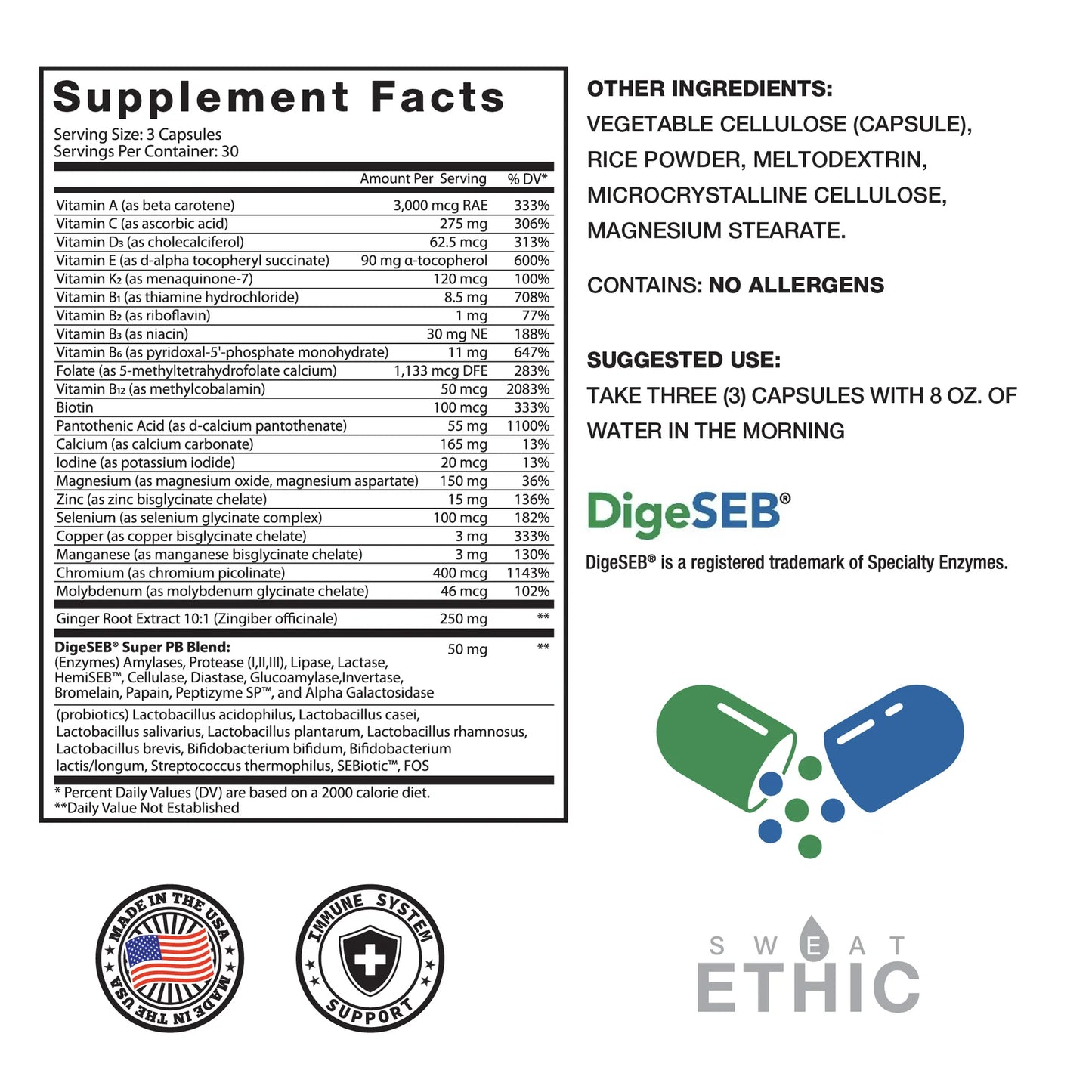 Sweat Ethic Multi Vitamin